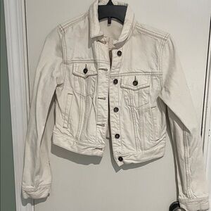 Toms cream-colored denim Jacket